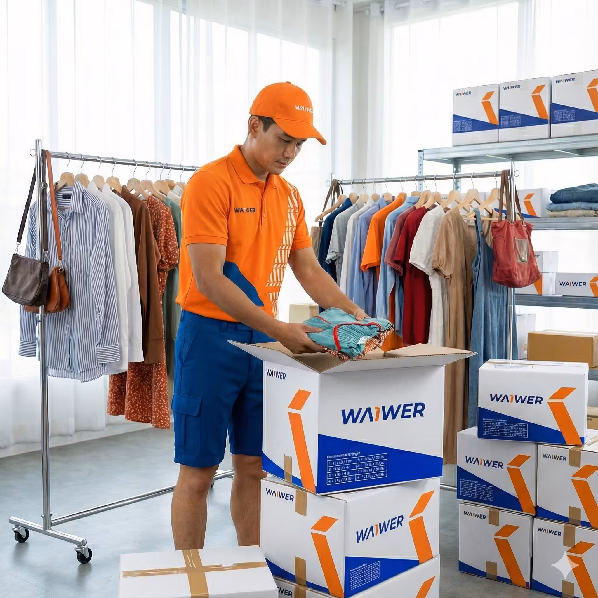 บริการส่งเสื้อผ้า / ของใช้ส่วนตัว ไปต่างประเทศ